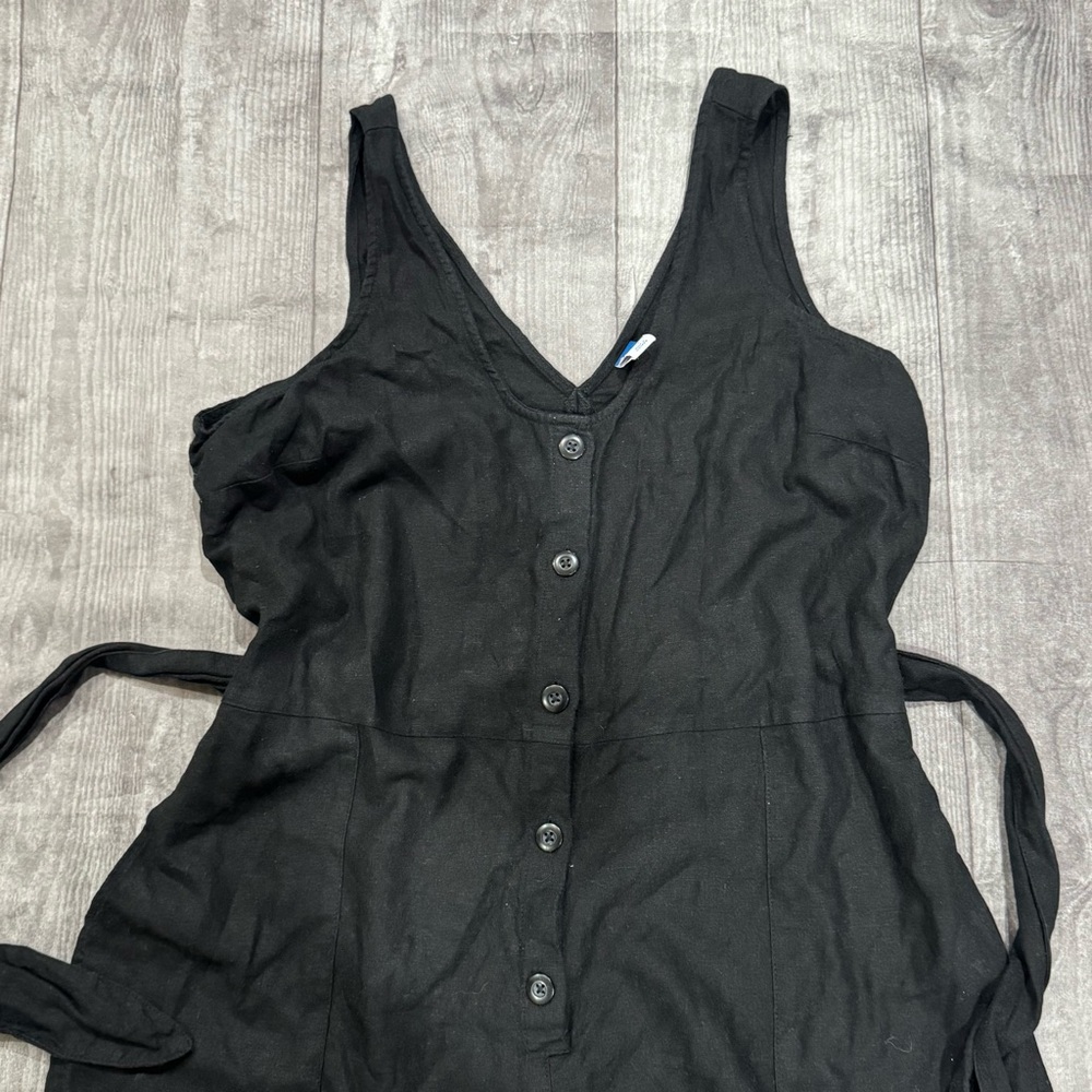 Old Navy Black Sleeveless Jumpsuit - Picture 4 of 5